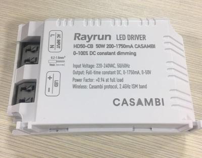 China Control Lights Rayrun 50w LED Driver Compatible With CASAMBI Lighting System for sale