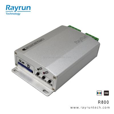 China RGB Led Strip Lighting Rayrun R800 SD Card LED Controller for sale