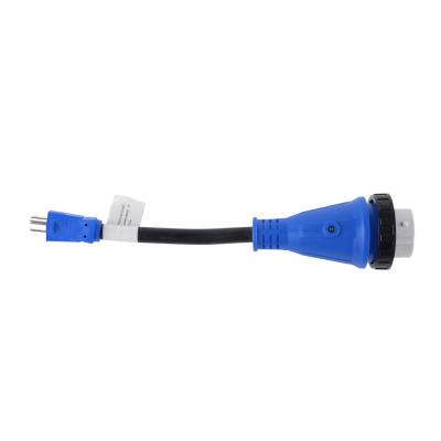 China Home Appliance USA RV DOGBONE ADAPTER CORD 15A 5-15P MALE TO 50A SS 2-50R FEMALE for sale