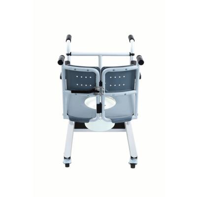 China Bliss Multifunctional Hydraulic Lift Patient Care Chair Shower Transfer Elder Paralyzed Wheelchair Toilet Commode Chair for Patient for sale