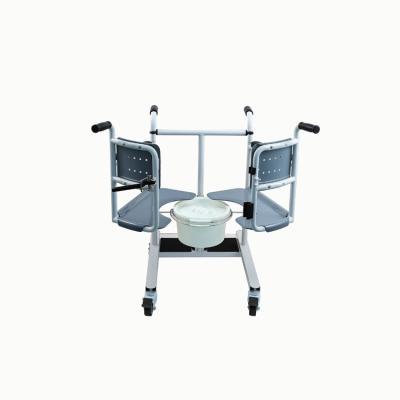 China Toilet Commode Toilet Chair For Elderly New Hot Selling Transfer Lift Home Bathroom Shower Patient Wheelchair Using Toilet Lift For The Elderly To Transfer for sale