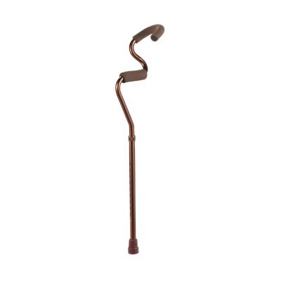 China Bliss Hot Selling Wholesale Portable and Foldable Bronze Shaped Knee Folding Cane Cobra Cane for sale