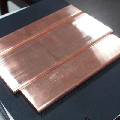 China C1100 C1200 C1220 99.9% Industrial Pure Copper Flat Square Competitive Price Electric Bus Ground Bus Bars For Switch Panel for sale