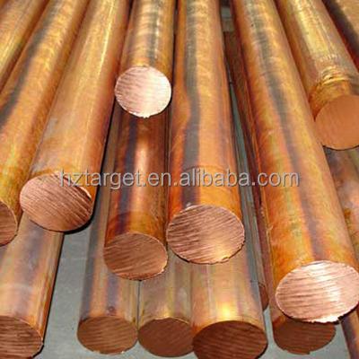 China Industrial Small Size Straight Red Copper Rod 8mm With Competitive Price for sale