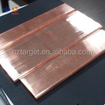 China Electrical Welding High Purity C11000 Copper Bus Bar For LV Swichgear Panels for sale