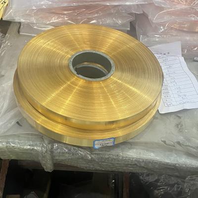 China Electronic Brass Tape / Foil Strip For Electronics for sale