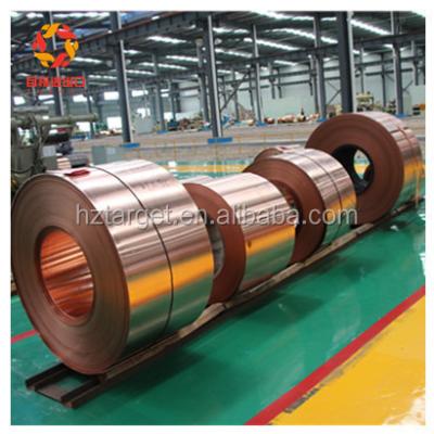 China Super Width C1100 C10200 C12200 C10500 High Purity Electrical Luminous Surface Conductivity Copper Coil For Decoration for sale