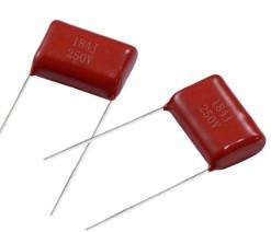 China Metallised polyester film capacitor 184J/250V P20mm for sale