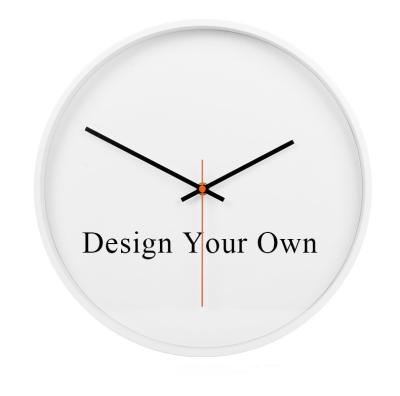 China BRIEF Wholesale Promotional Customized Design 10 Inch Round Wall Clock For Home Decor for sale