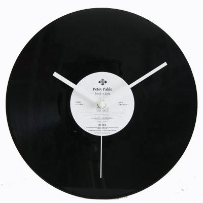 China Factory Style Cheap Price American Directly 12 Inch LP Vinyl Record Wall Clock For Living Room Bar Decoration for sale