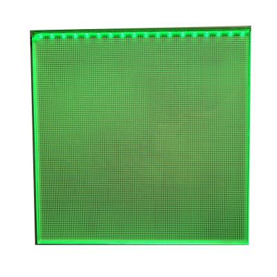 China PMMA hanging led panel light glass led panel light frameless led panel light for sale