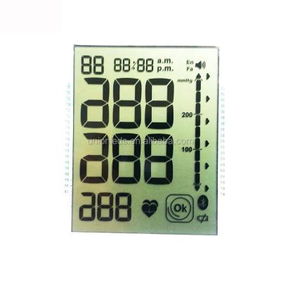 China TN HTN STN Blood-pressure Meter LCD Transparent Screen Display 70.00x83.00mm for sale