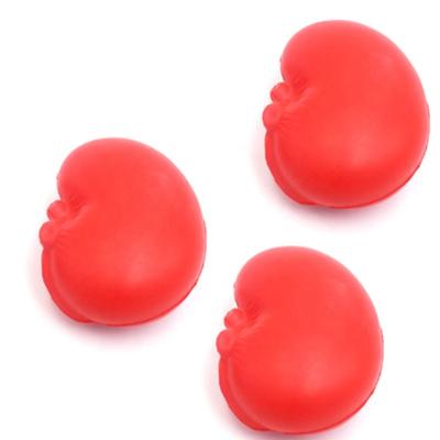 China Soft Toy PU Foam Kidney Shaped Anti Stress Ball Organ Shaped Relaxation Balls Slow Rising Squeeze Ball Toys for sale