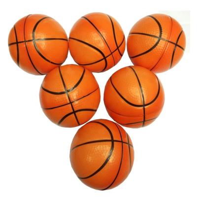 China Durable Premium Quality Polyurethane Foam Soft Basketball For Kids Squishy Basketball for sale