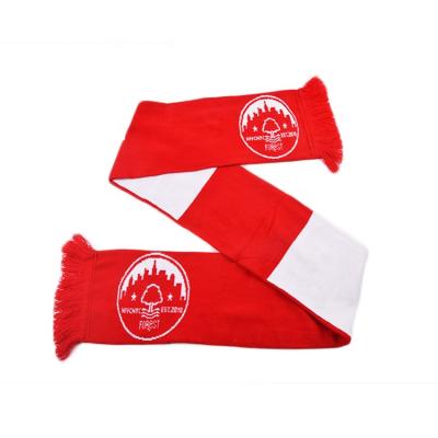 China Wholesale high quality cheap custom printed neckscarf winter sport football club fan warm scarf for sale for sale