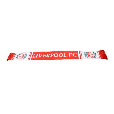 China Neckscarf Winter OEM High Quality Custom Logo Printed Jacquard Scarf Acrylic Supporter Knitted Soccer Football Scarves for sale