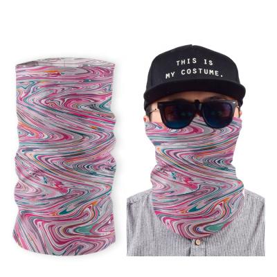 China Multifunctional High Quality Seamless Elastic Tube Bandana OEM Fashion Unique Custom Printed Stretch Tube Bandana Recycling Scarf for sale