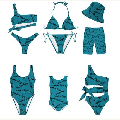 China Custom Logo Color Swimsuit Thong Extreme Breathable Triangle Micro Biquini Customized Private Label Bikini Women Swimwear for sale