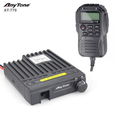 China Amateur Mode Walkie Talkie AT-778 25W Professional UHF 400-480MHz Mobile Radio for sale