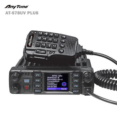 China ETSI DMR Tier I & II Anytone DMR Compliant AT-D578UV PLUS Digital Analog Mobile Radio Dual Band BT BAND / APRS /GPS /AIR for sale