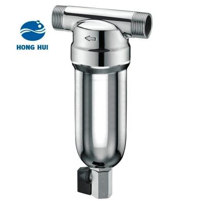 China Large Hotel HONG HUI Stainless Steel Water Pre-Filter Whole House Main Pipe Prefiltration for sale