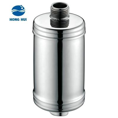 China Hotel QING YUAN MY-01A SUS 304 Stainless Steel Shower Filter Shower Water Purifier For Chlorine Removal for sale