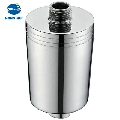 China Hotel QING YUAN MY-03A SUS 304 Stainless Steel Shower Filter Shower Water Purifier For Chlorine Removal for sale