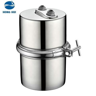 China Hotel HONG HUI Hot Selling Water Filter Housings Stainless Steel Whole House Strainer Housings Water Purifier for sale