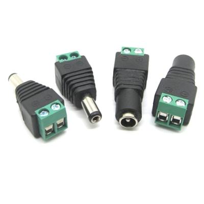 China LED Fenale Industrial Male DC 5.5mm Jack Connector for sale