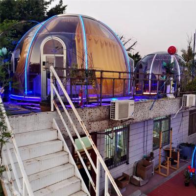 China 1-2 People Customization Transparent Inflatable Dome Bubble Transparent Bubble Tent for sale