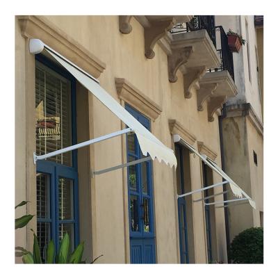 China Windproof Factory Customized Outdoor Wholesale Good Quality Over Windows Aluminum Awning for sale