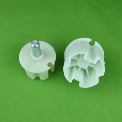 China Tent Aluminum Customization Tent Tube Retractable Plug Around Hollow Pin Square End Plug Awning for sale