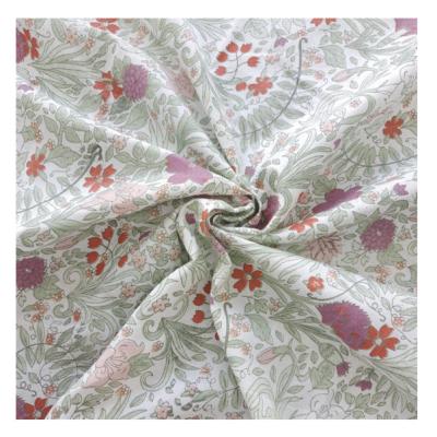 China New design polyester fabric home textile printed fabric anti-static polyester fabric hometextile for bedding for sale