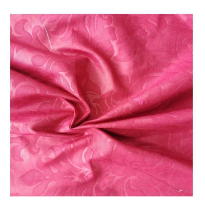 China Free Sample 100% Polyester Home Textile Curtain Warp Printing Anti-Static 3D Stretch Embossed Velvet Fabric Printed Fabric For Bedding for sale