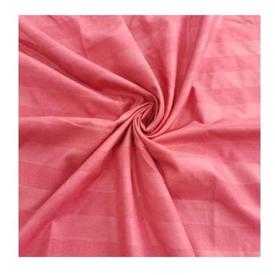 China Factory 100 anti-static polyester hometextile fabric embossed embossing hotel use polyester fabric for bedding sheet for sale