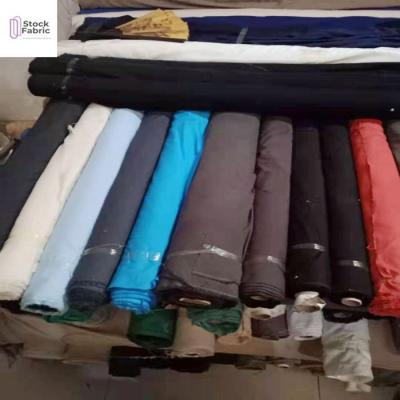 China Hot Selling Organic Cotton Twill Or Cotton Poplin Cut Pieces Stock Fabric In China for sale