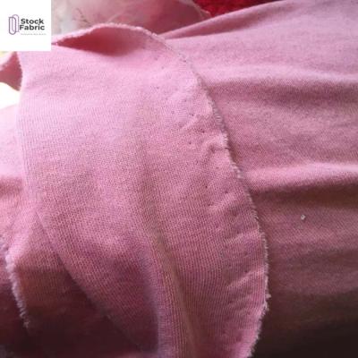 China Hot Selling TC Organic Knitted Solid Interlock Fabric Stock Fabric In China for sale