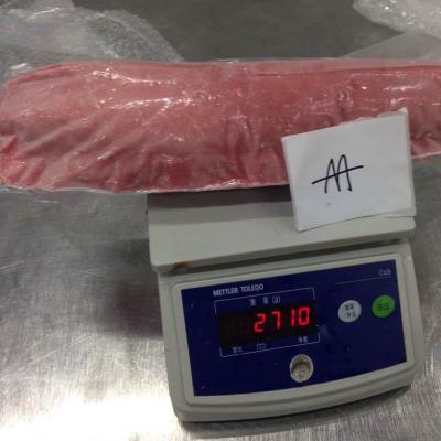 China AA/A+/BB Frozen Yellow Fin Tuna Loin  24 Months IQF Block 1*40FCL à venda