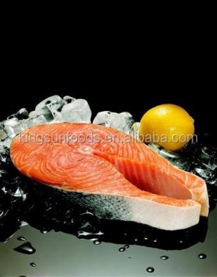 China Good Grade Frozen Chum Salmon Steak for sale