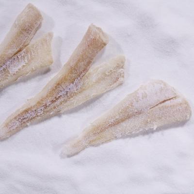 China Top Grade Dalian Factory DRY SALTED COD FILLET for sale