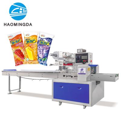 China High speed pillow automatic ice cream popsicle ice lolly packing machine Te koop