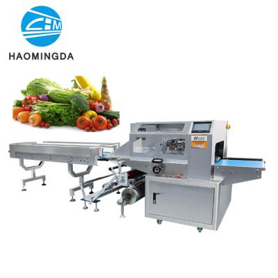 China Factory Selling Customized Flow Pillow Fresh Fruit And Vegetable Packing Machine Te koop