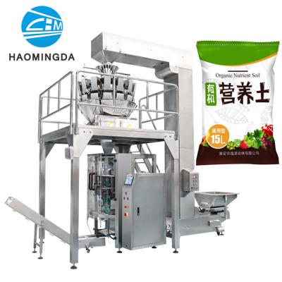 China Customized Big Package Plastic Bag Vertical Sand / Nutritional Soil Packing Machine for sale