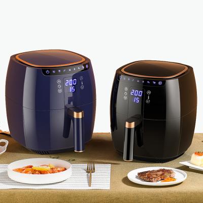 China Commercial Smart Electric Silver Fyer Peak Europe Plug Air Fryers Freidora De L'Aire Digital Air Fryer Ovens for sale