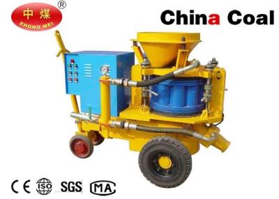 China Droog Mengelingsshotcrete Bespuitende Machine9m3/h Concrete Shotcrete Machine voor Droge Nevel Getijdenevel Te koop