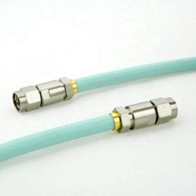 China Stainless Steel 18 GHz SMA High Frequency Cable Assemblies With Stable Low Loss Phase Microwave Communication for sale