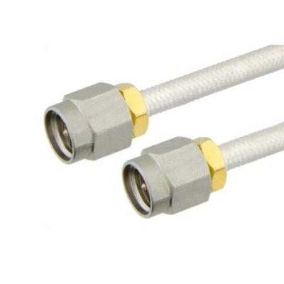 China Semi Flexible Cable Assembly Phase Stable 50 Ohm For 18 GHz SMA Male 086 Cable Microwave Communication EXRF-SMAM-SMAM18 (L22R1) for sale