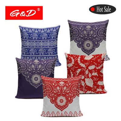 China Ethnic Style Africa Wholesaler Plain G&D Cushion Retro Cushion Decorative Pillow Shape for sale