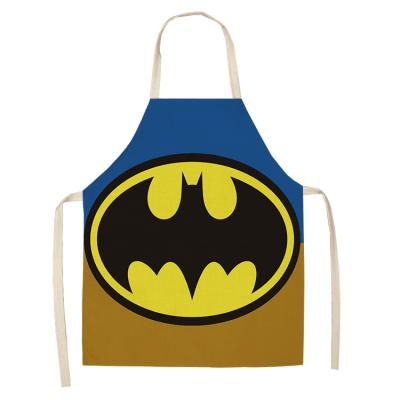 China G&D Cleaning Cotton And Superhero Series Creative Customized Canvas Apron for sale