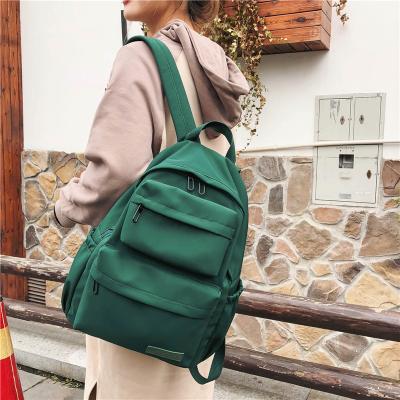 China New Waterproof Nylon Backpack For Women Multi Pocket Travel Backpacks Female School Bag For Teenage Girls Book Mochilas for sale